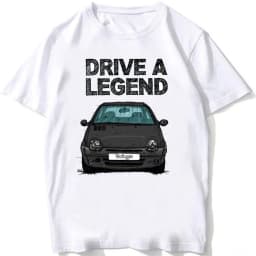 2026 New Drive A Legend Twingo Late Halogen Model Sport Car T-Shirt Boy White Tees Man's Clothing Summer Casual T Shirt