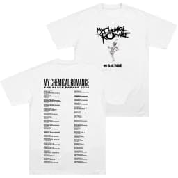 My Chemical Romance The Black Parade 2026 Tour T-Shirt, Unisex Pure Cotton Stylish Graphic Casual Comfort Short-Sleeve T-Shirt