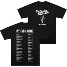 My Chemical Romance The Black Parade 2026 Tour T-Shirt, Unisex Pure Cotton Stylish Graphic Casual Comfort Short-Sleeve T-Shirt
