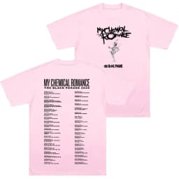 My Chemical Romance The Black Parade 2026 Tour T-Shirt, Unisex Pure Cotton Stylish Graphic Casual Comfort Short-Sleeve T-Shirt