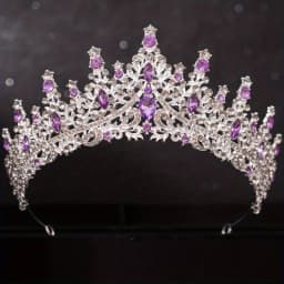 Baroque Crystal Tiaras And Crowns For Women Rhinestone Prom Diadem Headband Bridal Wedding Hair Accessories Jewelry Crown Tiara