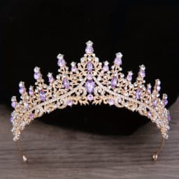 Baroque Crystal Tiaras And Crowns For Women Rhinestone Prom Diadem Headband Bridal Wedding Hair Accessories Jewelry Crown Tiara