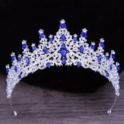 Baroque Crystal Tiaras And Crowns For Women Rhinestone Prom Diadem Headband Bridal Wedding Hair Accessories Jewelry Crown Tiara
