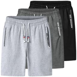 Shorts Man Summer Casual Loose Drawstring Elastic Waist Shorts Plus Size Workout Sweatpants Sportswear 6XL Jogging Shorts