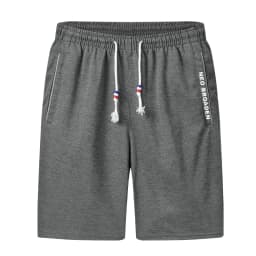 Shorts Man Summer Casual Loose Drawstring Elastic Waist Shorts Plus Size Workout Sweatpants Sportswear 6XL Jogging Shorts