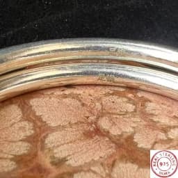 Vintage Handmade Silver‑Plated Bangle Set 2Pcs Plain Surface Open Cuff Unisex Retro Daily Wear Fashion Jewelry Ornament