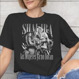 Men Women Shakira las mujeres ya no lloran world tour 2026 T Shirt 100% Cotton Print T-Shirt Clothing Outfits