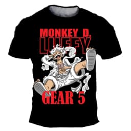 Fashion Kid Anime One Piece Luffy T Shirt Boy Clothing Kids Boys Tshirt Children T-shirt Summer Short Sleeve Tops Tees