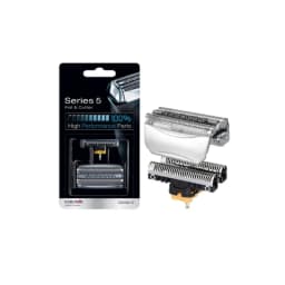 Silver 51s Replacement Foil Head Cutter Compatible for Braun 5 Electric Shaver wfs1 wfs2 510, 550, 560, 570cc, 590cc...