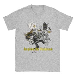 Angine De Poitrine Rock Band Cotton T Shirt For Men Summer Y2K Funny T Shirts Leisure Tee Shirt Plus Size Hot Sale Tops