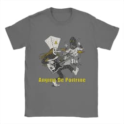 Angine De Poitrine Rock Band Cotton T Shirt For Men Summer Y2K Funny T Shirts Leisure Tee Shirt Plus Size Hot Sale Tops
