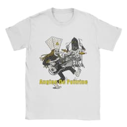 Angine De Poitrine Rock Band Cotton T Shirt For Men Summer Y2K Funny T Shirts Leisure Tee Shirt Plus Size Hot Sale Tops