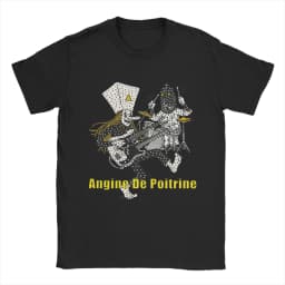 Angine De Poitrine Rock Band Cotton T Shirt For Men Summer Y2K Funny T Shirts Leisure Tee Shirt Plus Size Hot Sale Tops