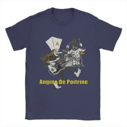Angine De Poitrine Rock Band Cotton T Shirt For Men Summer Y2K Funny T Shirts Leisure Tee Shirt Plus Size Hot Sale Tops