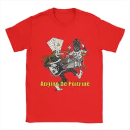 Angine De Poitrine Rock Band Cotton T Shirt For Men Summer Y2K Funny T Shirts Leisure Tee Shirt Plus Size Hot Sale Tops