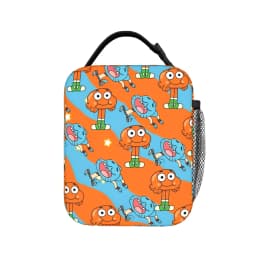 The Amazing World of Gumballs Insulated Lunch Bags for Men Women Food Container Portable Thermal Cooler Lunch Boxes For Work