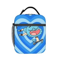 The Amazing World of Gumballs Insulated Lunch Bags for Men Women Food Container Portable Thermal Cooler Lunch Boxes For Work