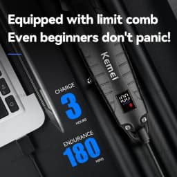 Kemei Hair Clipper Kit for Men Electric Shaver Hair Trimmer Professional Cutting Machine KM-2296 KM-3382 KM-2293 Hair Clipper