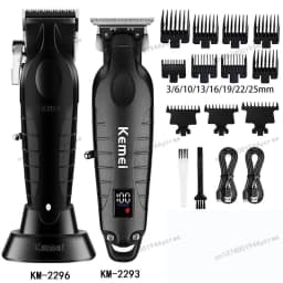 Kemei Hair Clipper Kit for Men Electric Shaver Hair Trimmer Professional Cutting Machine KM-2296 KM-3382 KM-2293 Hair Clipper