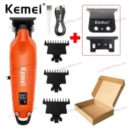 Kemei Hair Clipper Kit for Men Electric Shaver Hair Trimmer Professional Cutting Machine KM-2296 KM-3382 KM-2293 Hair Clipper