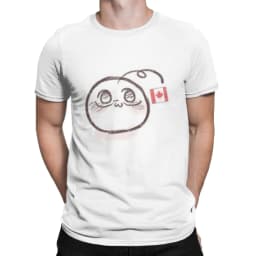 Couple T Shirt Hetalia Canada Mochi T Shirts Hipster Summer Tee Shirt Aesthetic Pure Cotton Clothes Plus Size