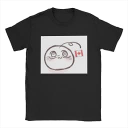 Couple T Shirt Hetalia Canada Mochi T Shirts Hipster Summer Tee Shirt Aesthetic Pure Cotton Clothes Plus Size