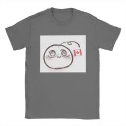 Couple T Shirt Hetalia Canada Mochi T Shirts Hipster Summer Tee Shirt Aesthetic Pure Cotton Clothes Plus Size