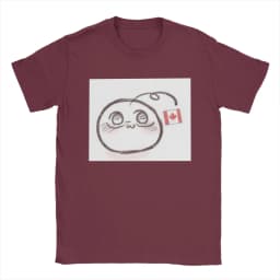 Couple T Shirt Hetalia Canada Mochi T Shirts Hipster Summer Tee Shirt Aesthetic Pure Cotton Clothes Plus Size