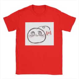 Couple T Shirt Hetalia Canada Mochi T Shirts Hipster Summer Tee Shirt Aesthetic Pure Cotton Clothes Plus Size