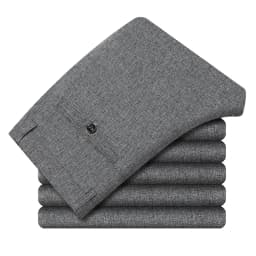 Mens Business Casual Pants Spring Autumn Suit Pants Formal Dress Pants for Husband Dad Trousers 29-40