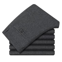 Mens Business Casual Pants Spring Autumn Suit Pants Formal Dress Pants for Husband Dad Trousers 29-40