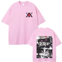 Anime Hunter X Hunter Eyes Graphic Printed T-shirt Men's and Women's T-shirt Men's Top Sports T-shirt 2026 Summer New Tee