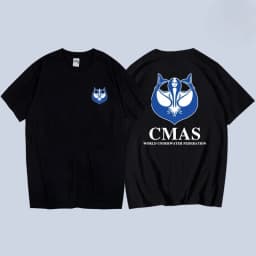 CMAS World Underwater Association PADI Diving Instructor Association T-shirt Men's Clothing and Women's 2026 Summer New T Shirt
