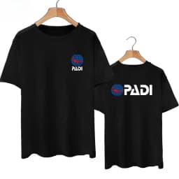 CMAS World Underwater Association PADI Diving Instructor Association T-shirt Men's Clothing and Women's 2026 Summer New T Shirt