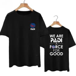 CMAS World Underwater Association PADI Diving Instructor Association T-shirt Men's Clothing and Women's 2026 Summer New T Shirt