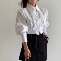 Spring Summer Casual Shirt Women Shirts Crop Tops Fashion Female Long Sleeve Solid Lace Up Blouse Office Lady White Shirts