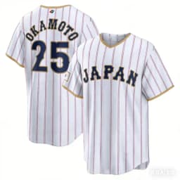 2026 New Japan Baseball Jersey Ohtani 16 Men's White Pinstripe WBC Baseball Shirt Short Sleeve Fan Version Sportswear