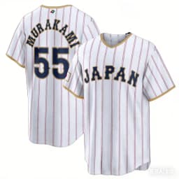 2026 New Japan Baseball Jersey Ohtani 16 Men's White Pinstripe WBC Baseball Shirt Short Sleeve Fan Version Sportswear