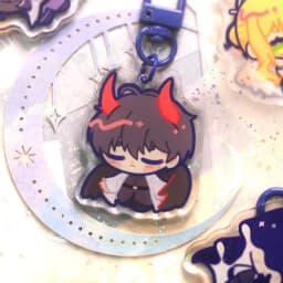 ORV Character Acrylic Keychains - Customizable Collectible Key Ring