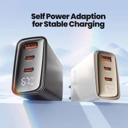 Toocki 67W GaN USB Fast Charger PD 65W 45W PPS Digital Display Type C Quick Charger For iPhone 15 16 17 Samsung S23 S24 Macbook