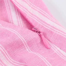 Women's Fashion Skirt Set 2 Piece Set Pink Oversize Long Sleeve Striped Shirt & Zipper Splicing Pleated Midi Skirt Female Outfit