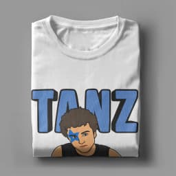 TANZSCHEIN Cosmó Men T Shirts Eurovisions 2026 Awesome Tee Shirt Short Sleeve Round Neck T-Shirt Pure Cotton Summer Clothes