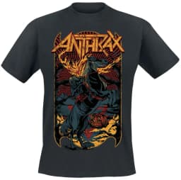 2026 Anthrax T-Shirt Men Women Metal Rock Band Graphic Tee 100% Cotton Summer Streetwear Top