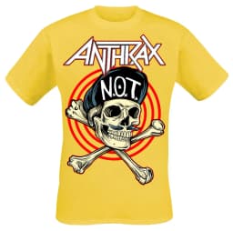 2026 Anthrax T-Shirt Men Women Metal Rock Band Graphic Tee 100% Cotton Summer Streetwear Top