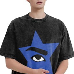 Men's TANZSCHEIN Cosmó T-Shirts Eurovisions 2026 Clothes Summer Y2K Casual Short Sleeves O Neck Hippie Loose Tee Shirt Hot