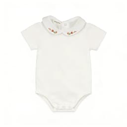 Cute Infant Clothing Set Cotton White Baby Bodysuit Suspender Shorts Spring Knitted Cardigan Toddler Clothing