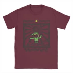Zeldas T-Shirt Men Vintage Game Vintage 100% Cotton Tee Shirt Round Collar Short Sleeve T Shirt Gift Idea Tops