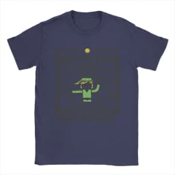 Zeldas T-Shirt Men Vintage Game Vintage 100% Cotton Tee Shirt Round Collar Short Sleeve T Shirt Gift Idea Tops