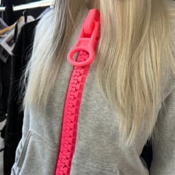 Y2k European and American Large zipper Harajuku Fashion personalized color blocking casual Unisex solid color slim fit hoodies