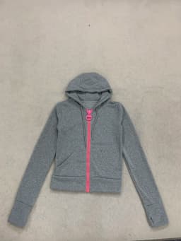 Y2k European and American Large zipper Harajuku Fashion personalized color blocking casual Unisex solid color slim fit hoodies
